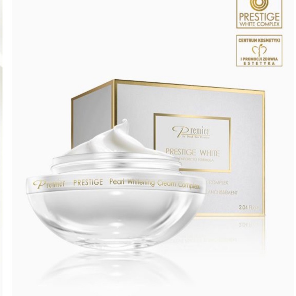 Pearl powder treatment in form of cream to treat body and face dark spots.